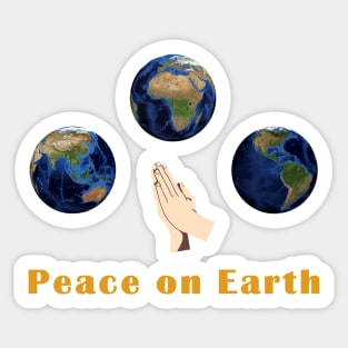 Peace on Earth Sticker